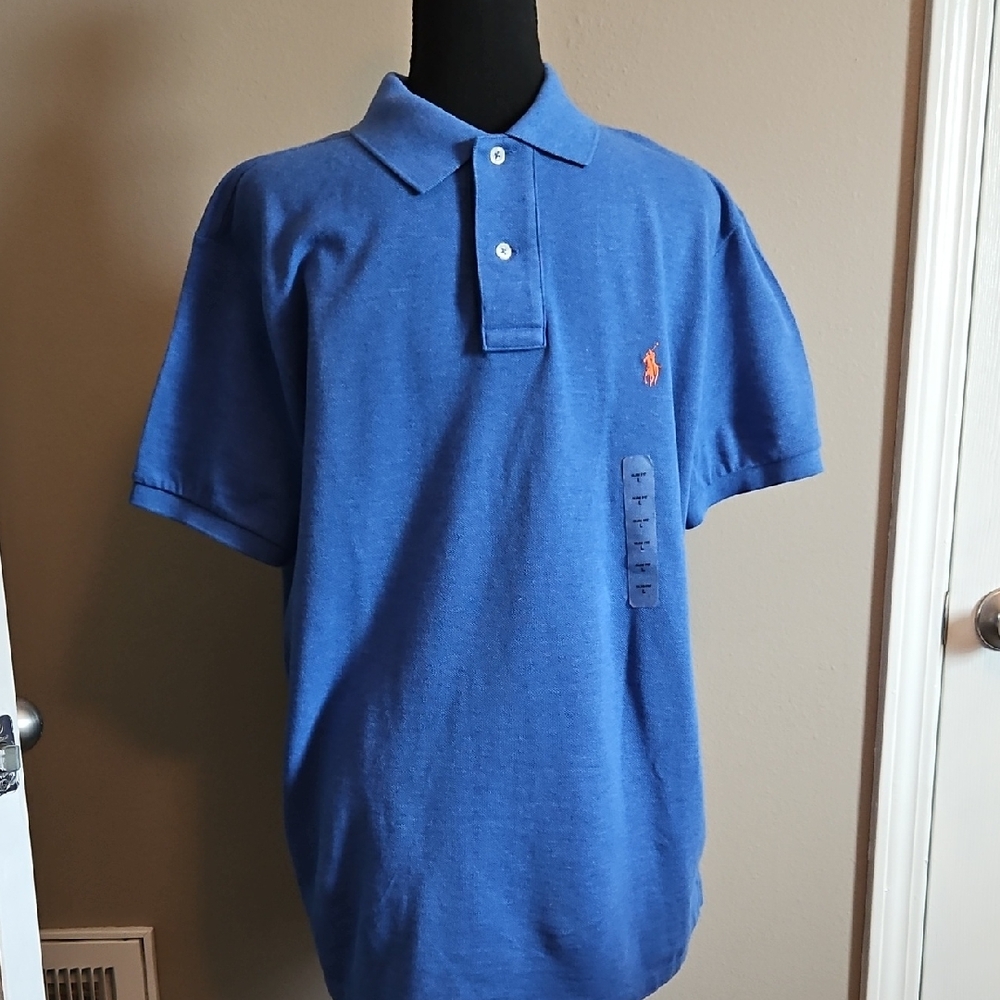 Polo by Ralph Lauren Classic Blue Polo Shirt